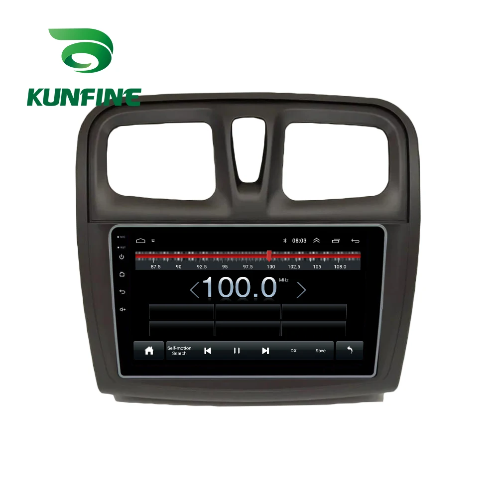 Восьмиядерный автомобильный DVD-плеер Android 10 0 GPS-навигация для Renault sandero symbol 2014 2015 2016