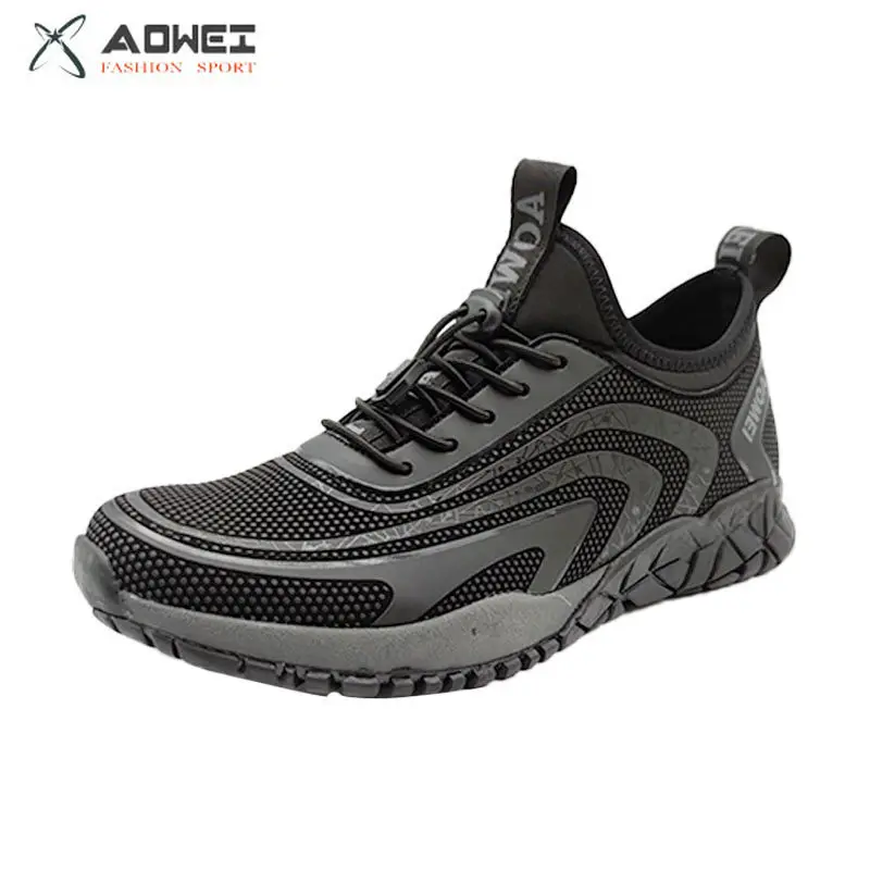 

Men Sneaker Breathable Casual Shoes Lace-up Man Lightweight Shoe Size 41-46 Sports Running Flat Walking Sneakers Footwear