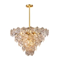 led e14 postmodern gold silver designer hanging lamps suspension luminaire lampen pendant light for dinning room