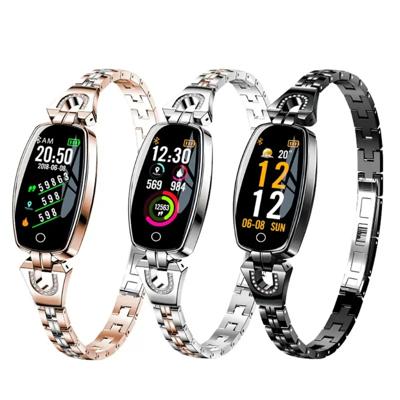 

H8 Women smart Band fitness bracelet Heart Rate Smart Bracelet Blood Pressure Watch Fitness Tracker Smart Watch smartband
