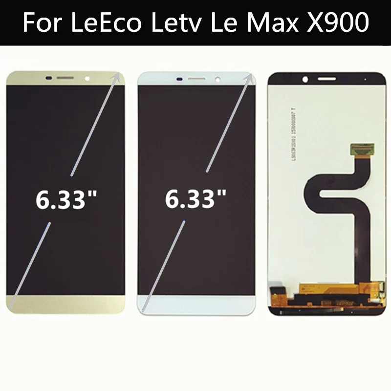 

For LeEco Letv Le Max X900 LCD Display Touch Screen Digitizer Assembly Replacement For Le Max 6.33" 2560x1440 Letv X900 LCD