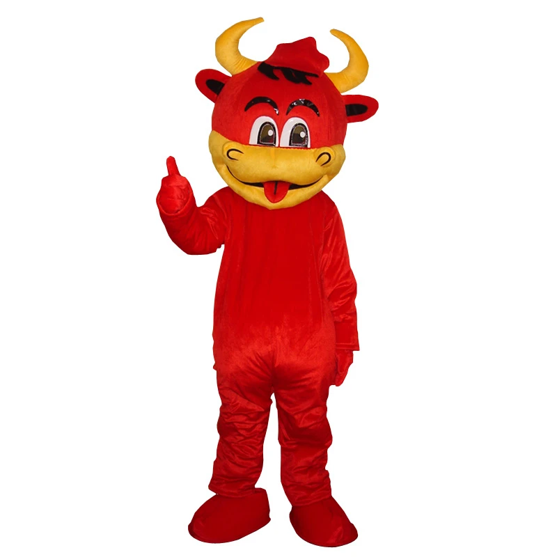 

Cow baby cartoon doll costume adult wearing cow walking character headset props performance clothes animation cow walking doll c