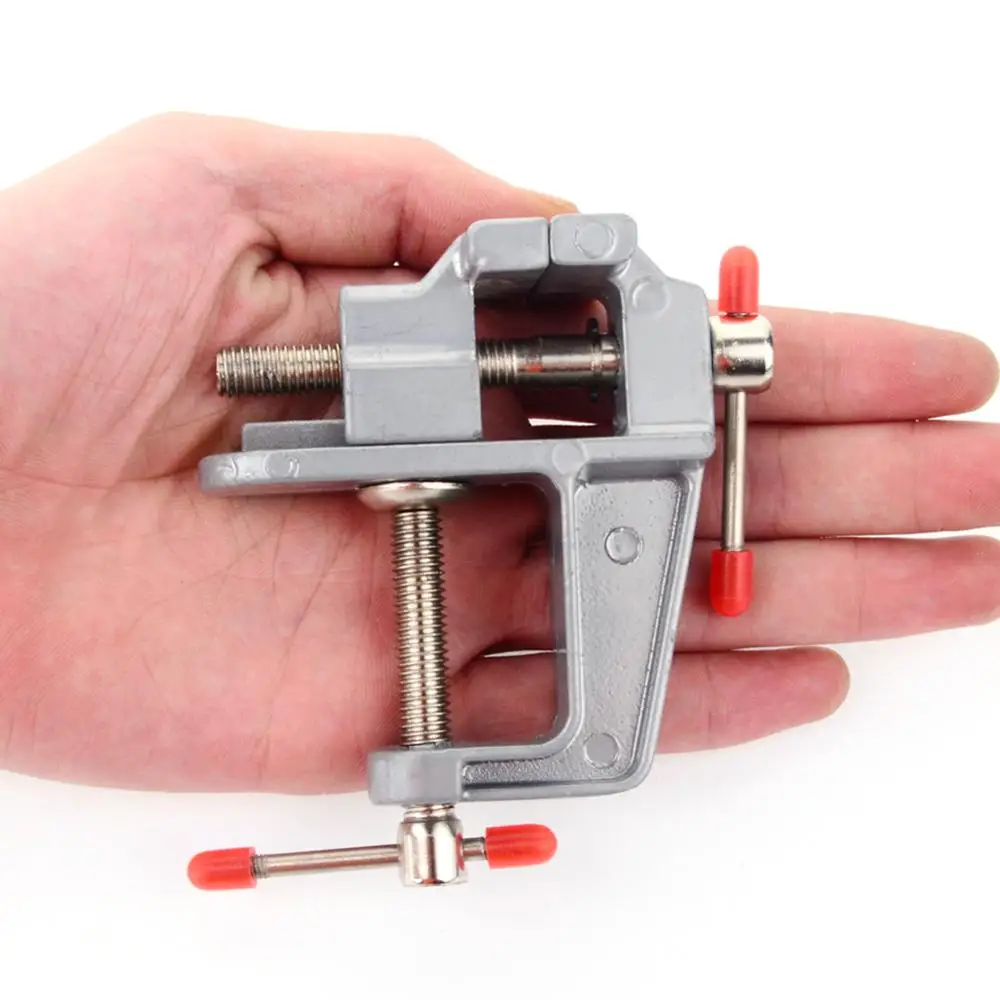 3 5 &quotАлюминиевый миниатюрный маленький хобби ювелира зажим на стол и скамья Мини