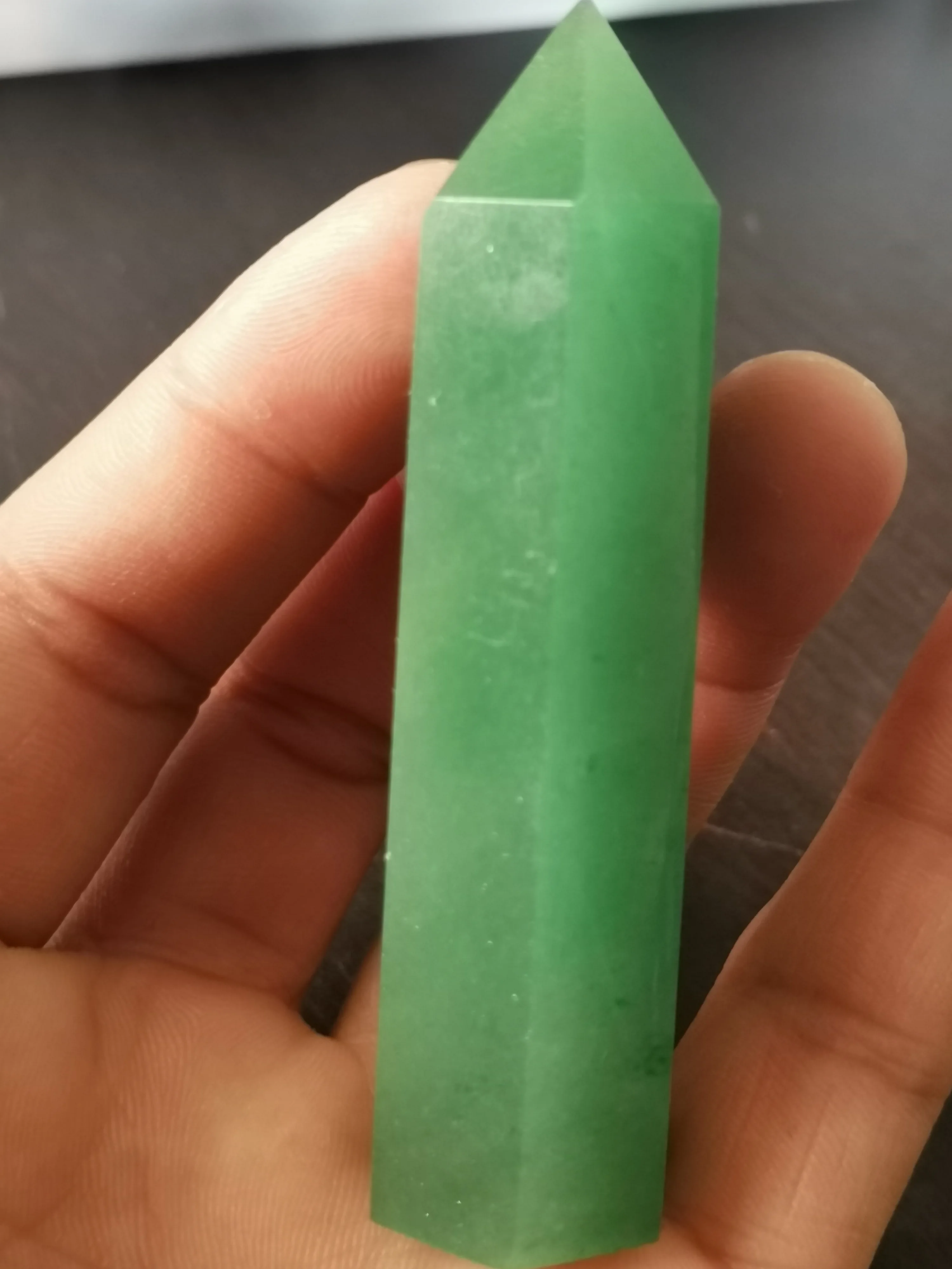 

Natural Dongling jade crystal pillars, made in China, very delicate, perfect energy
