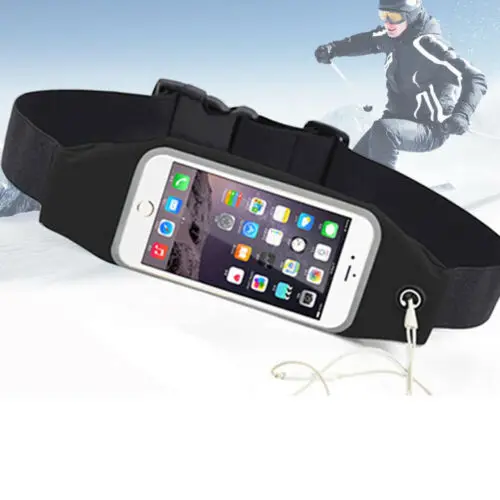 Водонепроницаемая Спортивная поясная сумка бегунок для бега и на молнии поясные