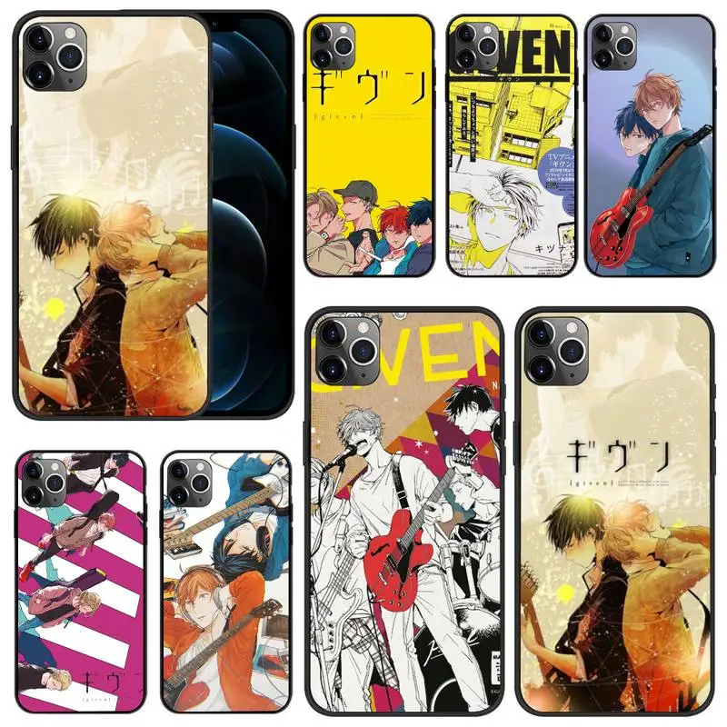 

Hot Given Yaoi Anime Phone Case For iphone 13 12 11Pro Max 11 XR XS Max X 8 7 6 6S Plus mini SE 2020 soft Cover Shell
