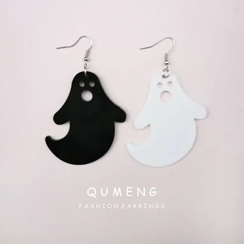 

Женские акриловые серьги QUMENG, в виде демона, призрака, для Хэллоуина, 2020