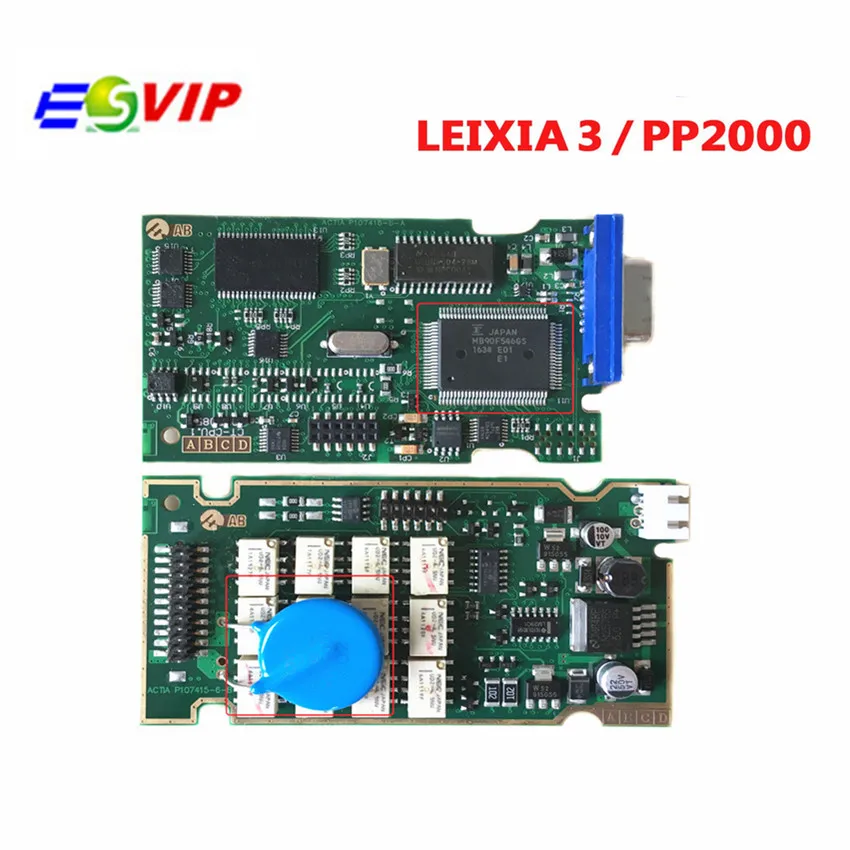 DHL Бесплатная Новинка Lexia PP2000 921815C прошивка 3 диагностический инструмент OBD2 сканер