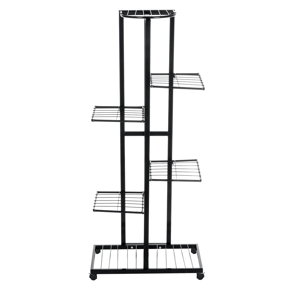 

Multi-tiers Removable Potted Shelf Iron Plant Stand Flower Pot Stand Shelves Balcony Garden Patio Outdoor Decoration Living Room