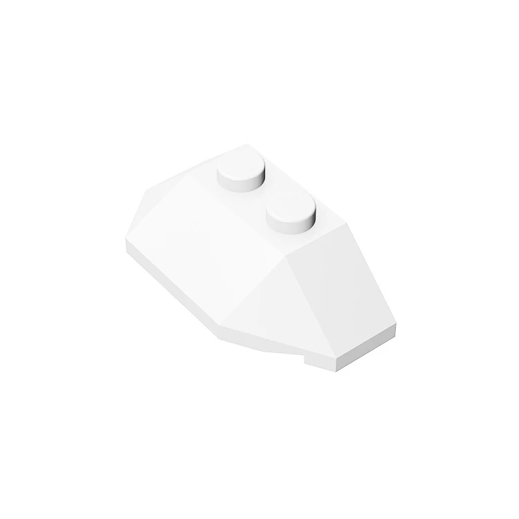 

10pcs MOC Brick Parts 47759 Wedge Sloped 45° 2 x 4 Triple Compatible Building Block Particle DIY Kid Puzzle Brain Toy Gift