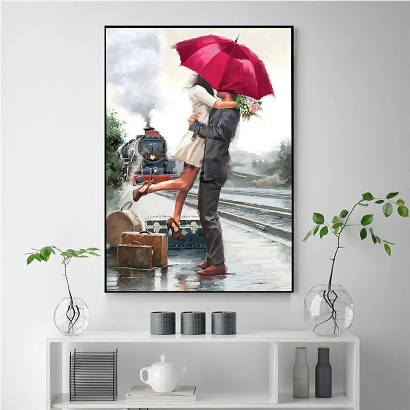 

lover picture Mosaic diy Diamond Painting landscpae Diamond Embroidery Rhinestones Pictures Resin Drill home decor wall art