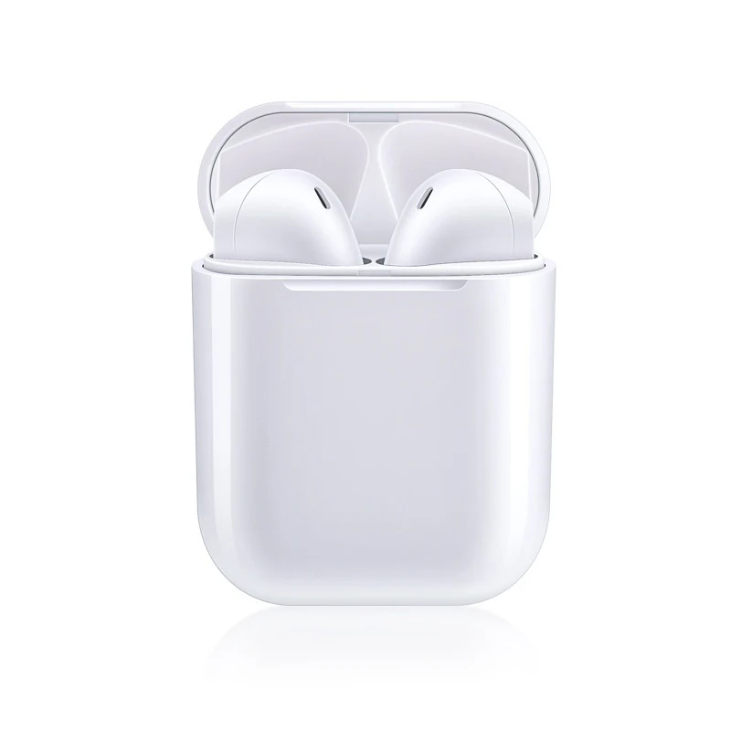 I7 TWS Bluetooth наушники беспроводные наушники bluetooth-гарнитура Беспроводные наушники с зарядным чехлом для телефона xiaomi huawei - Цвет: i7S White With Box