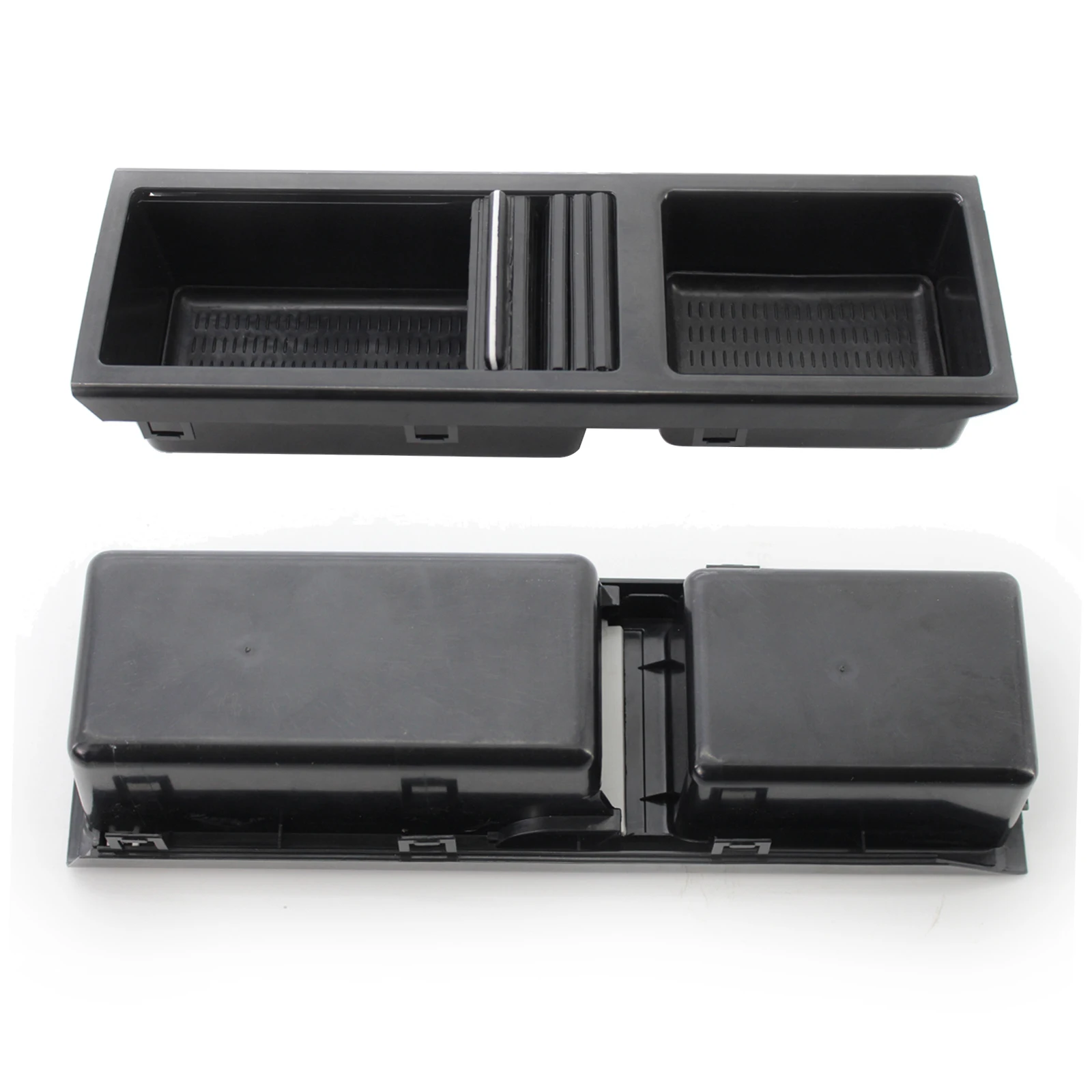 

Black Drink Bottle Cup Holder Organizer Seat Gap Storage Cage Storing for BMW E46 3 Series 1998-2005 Front 51168217953