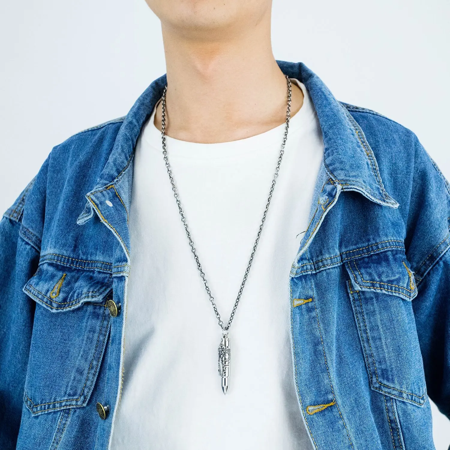 Европейское и американское творчество двойной Меч дракона из титановой стали