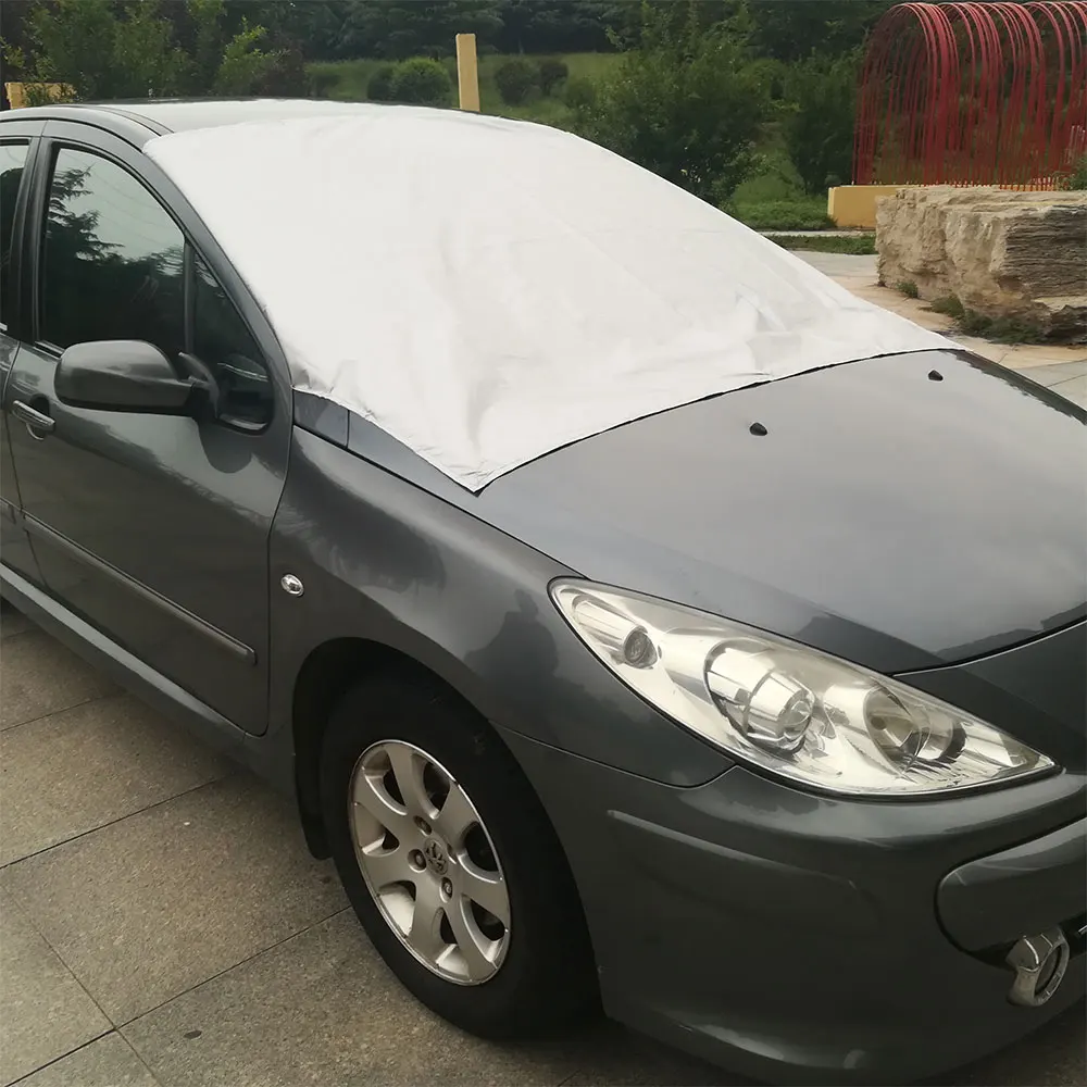 Winter Snow Blocker Magnetic Windshield Cover Car Rain/Frost/Snow Shield Anti-Freeze Half Front Glass Block | Автомобили и