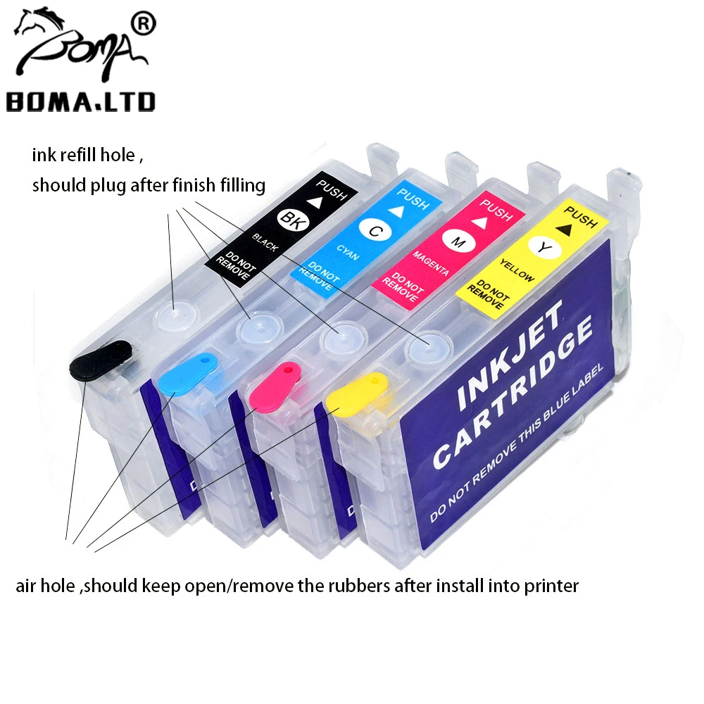 BOMA.LTD T129 сброс чипа ARC объемный чернильный картридж для EPSON WF-7515 WF-7525 WF-7015 WF-3010DW