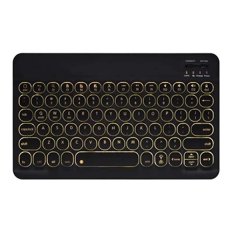 Клавиатура Wireles с Bluetooth для iPad Huawei Samsung клавиатура планшетов подсветкой Windows Mac Android