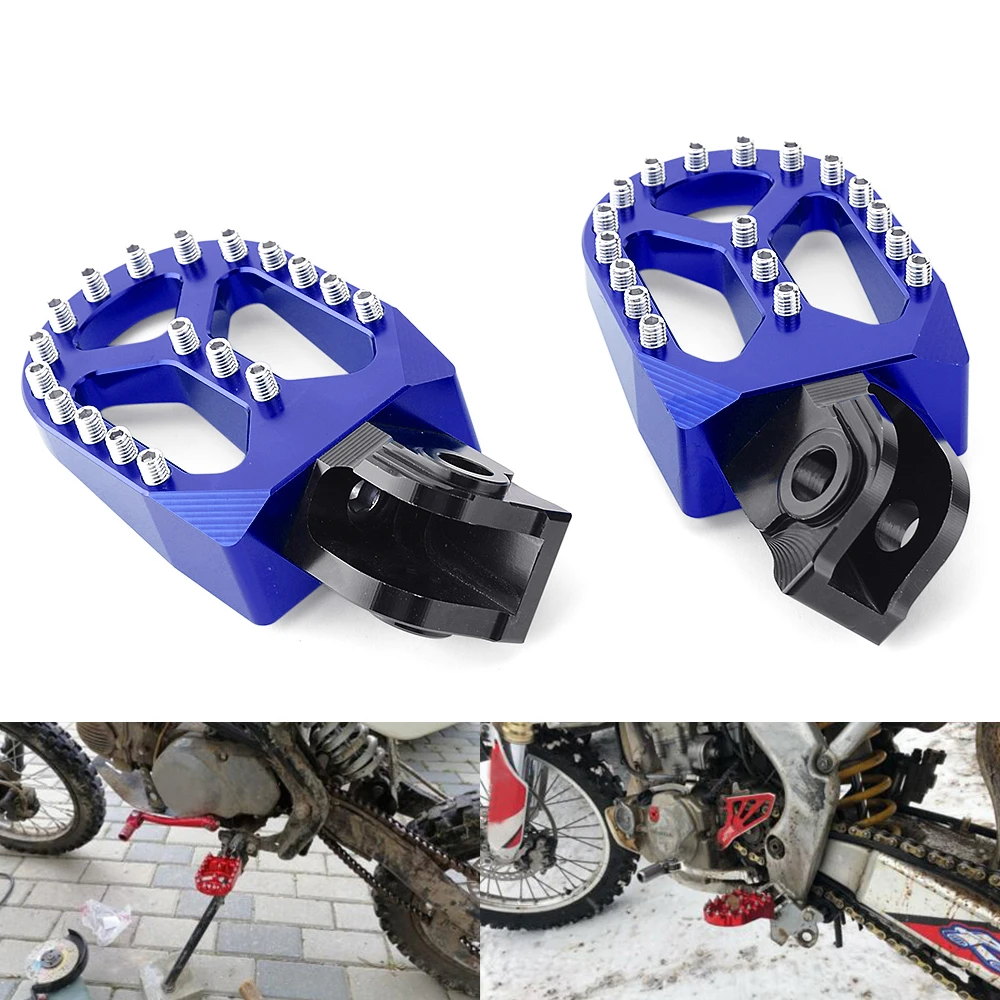 

Motorcycle CNC Foot Pegs FootRest Footpegs Rests Pedals For Husqvarna TC TE FC FE FS 65 85 125 250 300 350 350S 450 501 501S