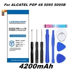 TLP029B2 TLp029B1 4200 мАч хорошее качество батарея для Alcatel Pop 4S 5095 5095B 5095I 5095K 5095L 5095Y для TCL 550 батарей