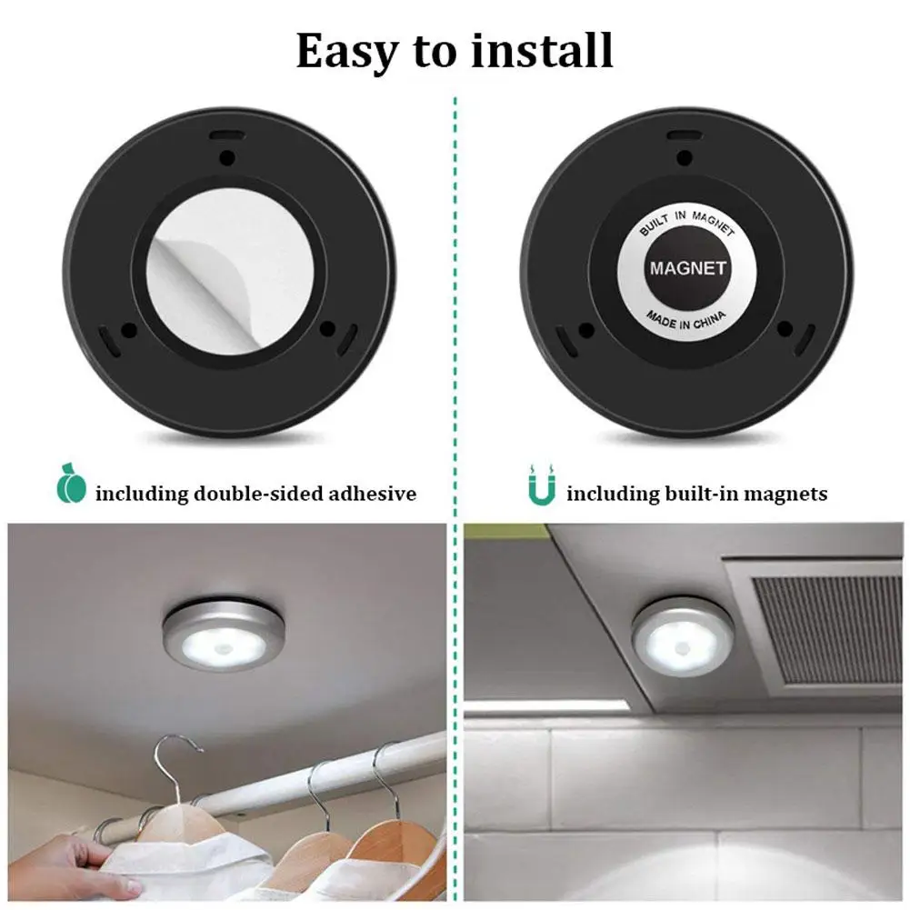 GloryStar Интеллектуальный человеческий датчик движения светодиодный Ночник