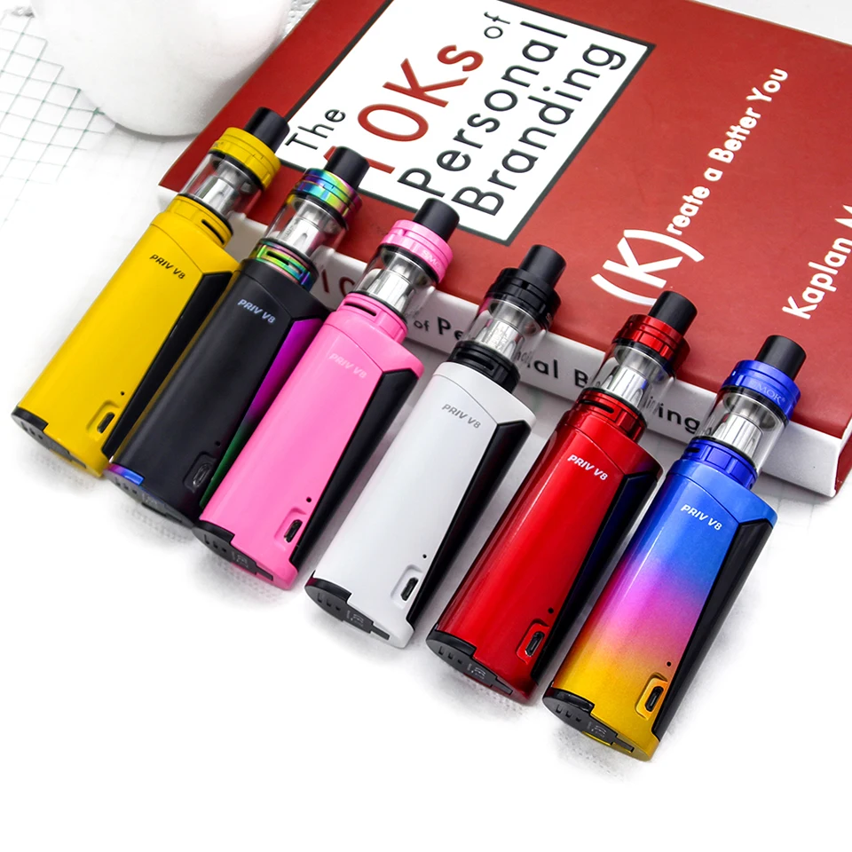 Оригинальный набор SMOK PRIV V8 3 мл TFV8 Baby Beast Tank вейп-комплект электронной сигареты