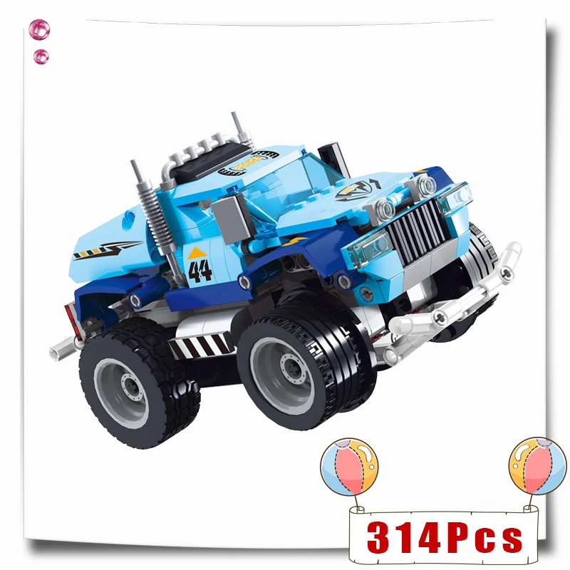 

Конструктор «городские грузовики» из технических автомобилей, строительные блоки, игрушки, подарки для детей, мини-модель на день рождения,...