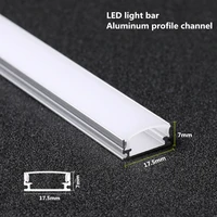 10 100pcs dhl 1m led strip aluminum profile 5050 5730 led hard bar light led bar aluminum channel housing withcover end cover