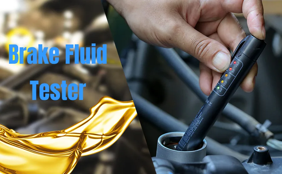 Тестер тормозной жидкости масла открытый светодиодный дисплей тестирование