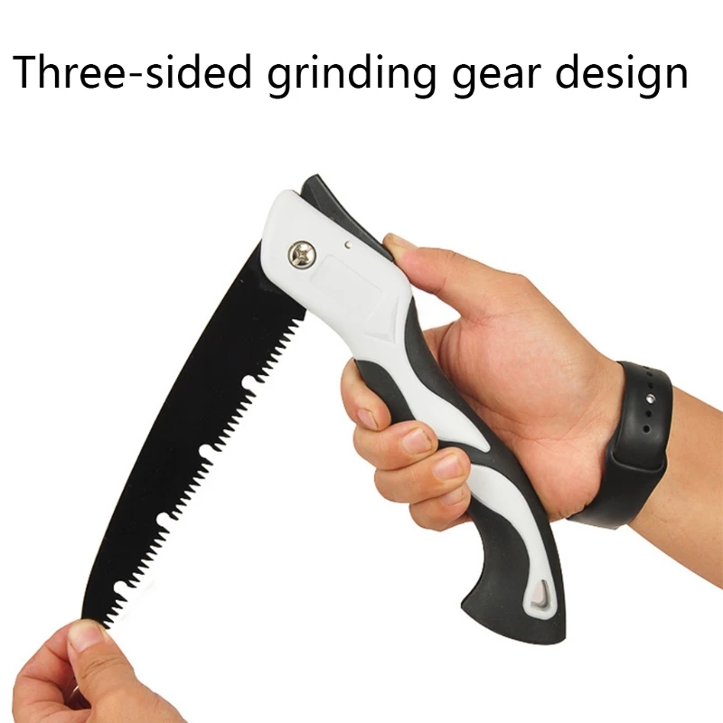 

Cutting Tools U-Shaped Turbine Folding Pruning Saw Woodworking Collapsible Safety Camping Hiking Hunting family professional use