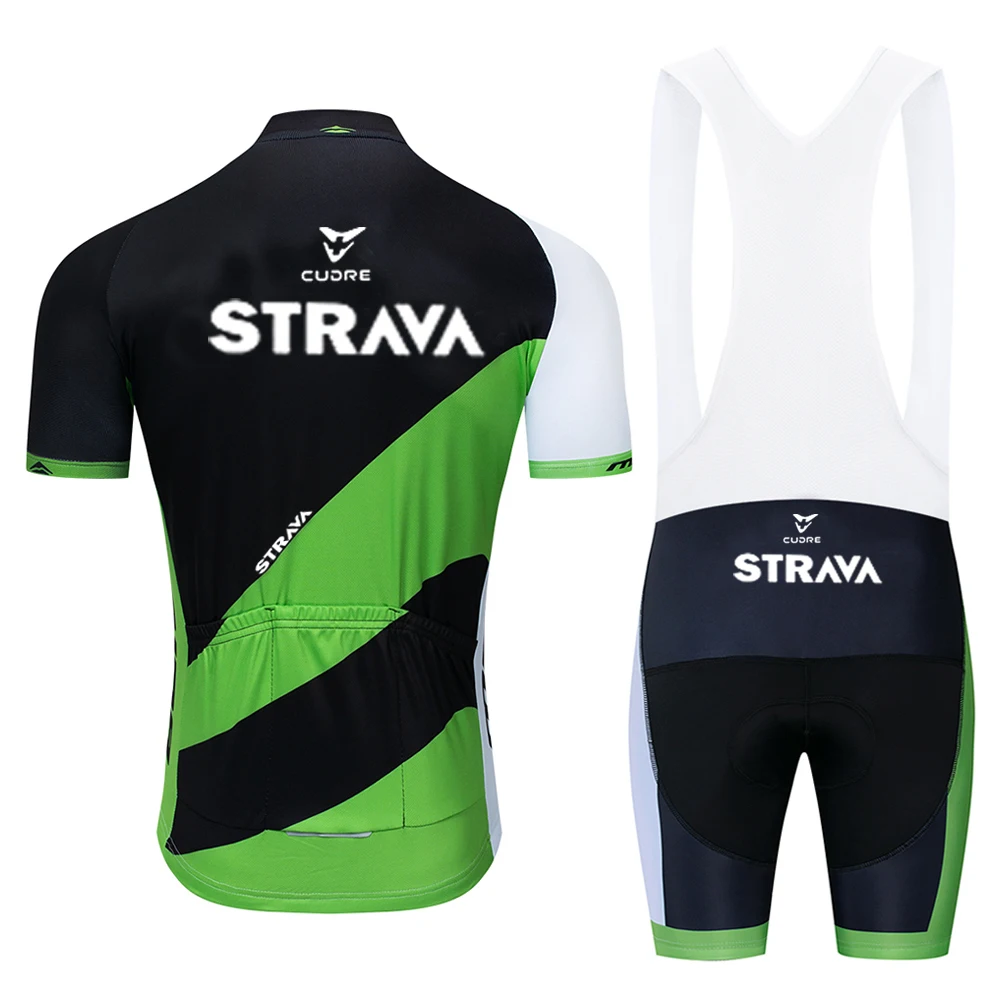 

STRAVA 2020 Pro Cycling Kleding Sets Bike uniform Zomer Mans Wielertrui Set Road Fiets Jerseys MTB fiets Slijtage