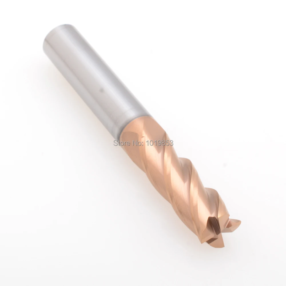 5pcs SLONS for 55HRC steel 1mm or 1.5 2mm 2.5 3 4 5mm 6mm CNC milling cutter solid tungsten carbide end mill | Инструменты