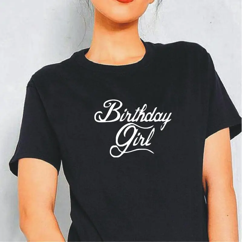 

Funny Letter T Shirts Women Fashion Harajuku Short Sleeve Loose Cotton Women Tshirt Top Black White Tee Shirt Femme