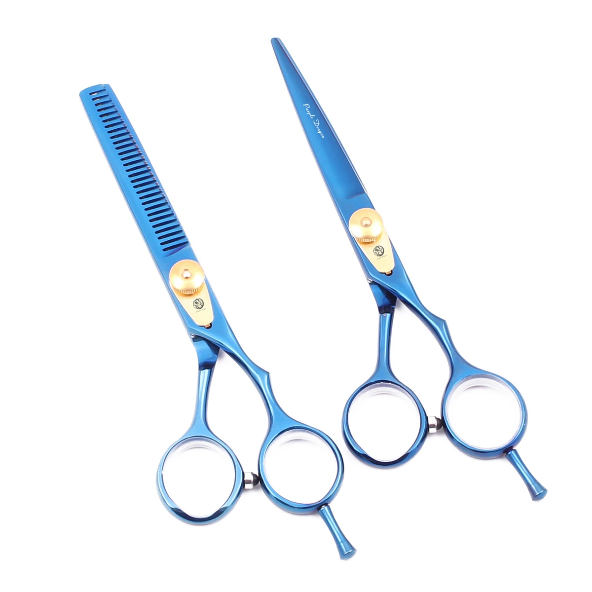 Профессиональные парикмахерские ножницы 5 &quotфиолетовый дракон JP сталь 1020 # для