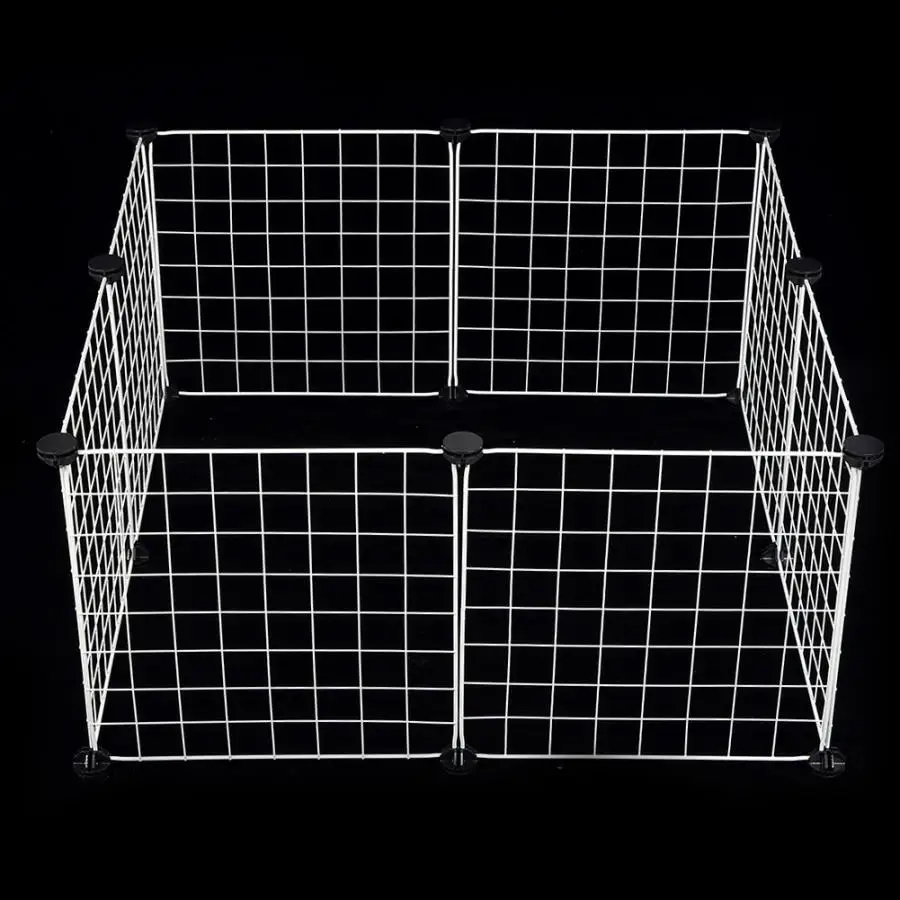 Забор для домашних животных 35 см железный забор из проволоки пряжка соединение с