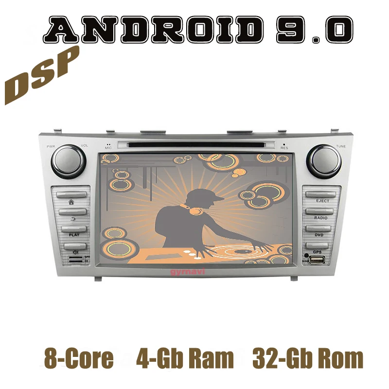 PX5 Android 9 0 для toyota camry aurion 2006 2007 2008 2009 2010 автомобильное радио GPS dvd dsp плеер wifi 4 + 32 ГБ USB