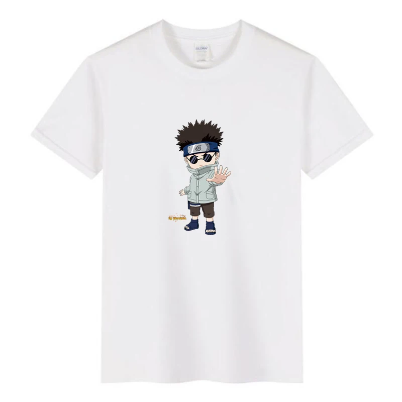 

Summer red print kids T-shirt anime Ninja O-neck sports boys and girls comfortable clothes next generation cute trend casual