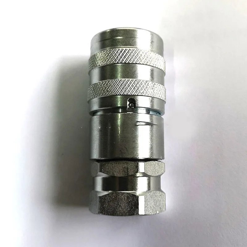 

6679838 Hydraulic 3/8 Male Flat Face Quick Coupler For Bobcat Skid Steer
