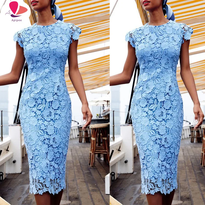 

Женское платье-карандаш без рукавов, элегантное вечернее праздничное платье с круглым вырезом, лето 2021