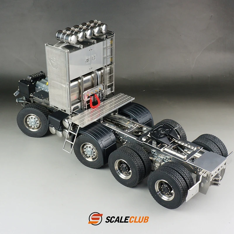 Тяжелые шасси трейлера Scaleclub1/14 Scania 8x8 реальная модель грузовика - Цена: 171 737,28 руб.