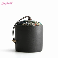 jia gui luo ceramic tea box dried fruit storage tank sealed bottle tea accessories home sealed cans receive gifts d064