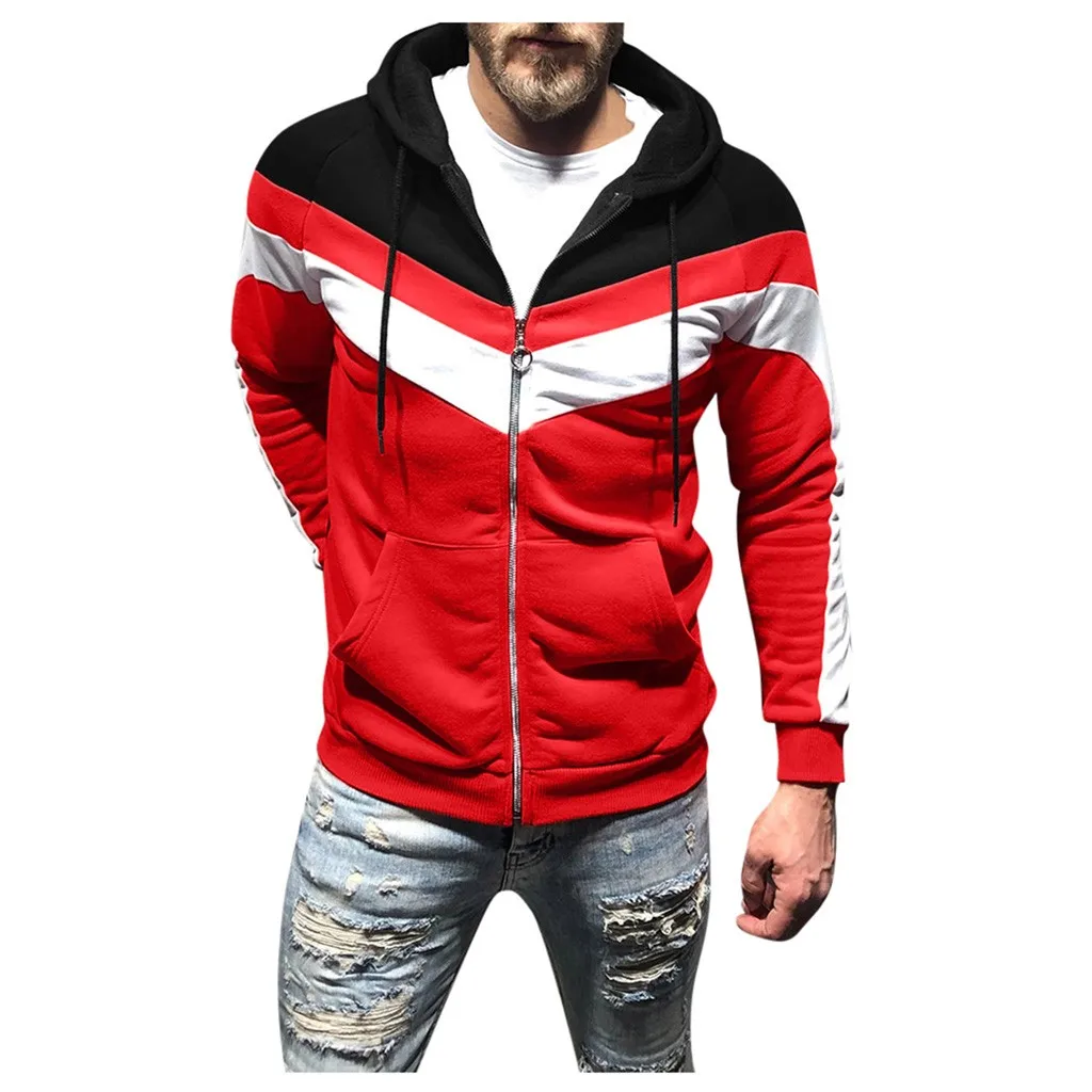 Мужская толстовка с капюшоном KANCOOLD повседневный спортивный кардиган длинными