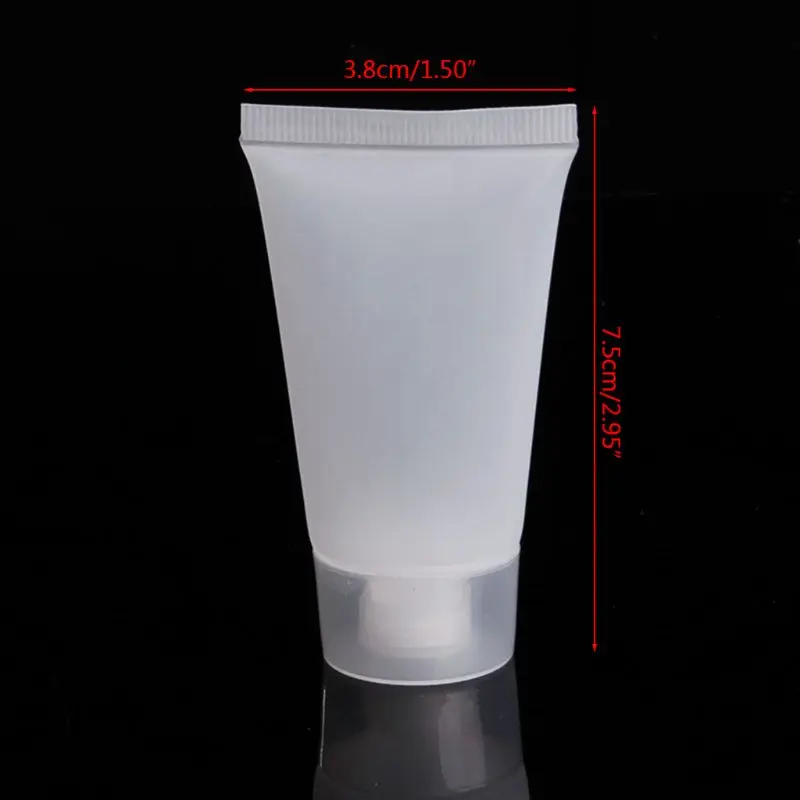1 шт. лак пустые прозрачные трубки косметического крема лосьона контейнер