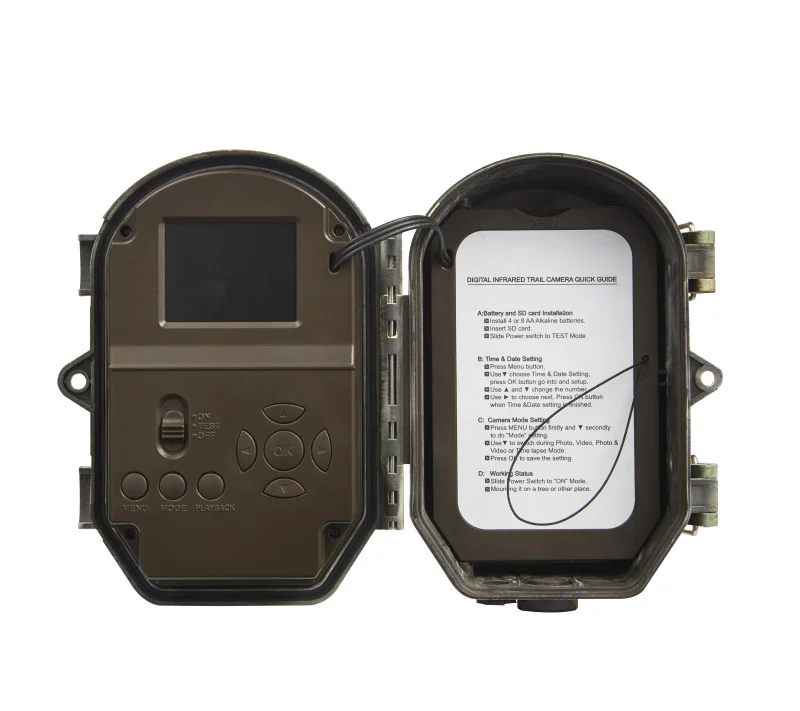 

Тактическая инфракрасная охотничья Водонепроницаемая камера E6 с дистанцией 0-20 м PIR