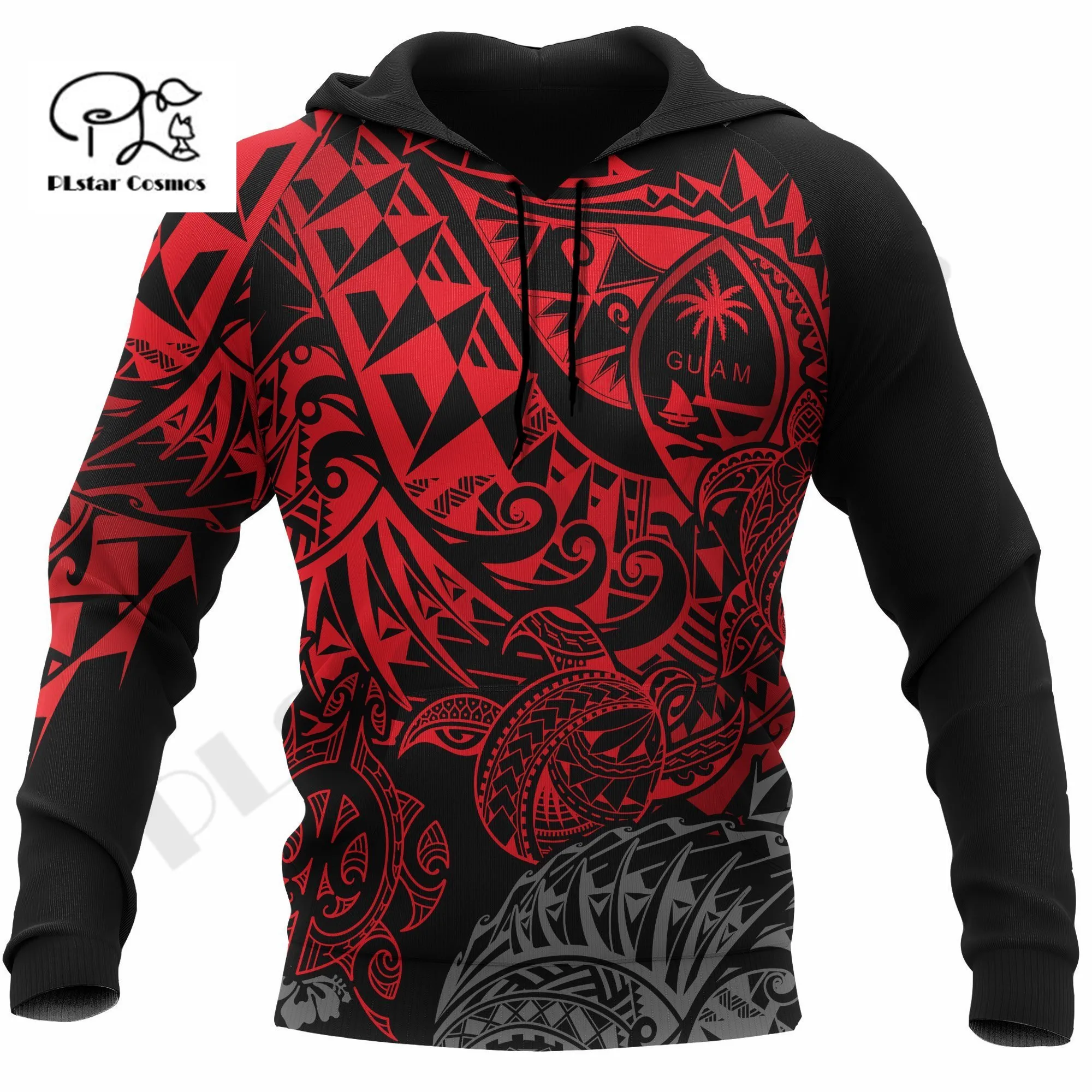 

PLstar Cosmos 3DPrinted Newest Guam Tribal Tattoo Art Premium Uniuqe Funny Harajuku Streetwear Unisex Hoodies/Sweatshirt/Zip T-9