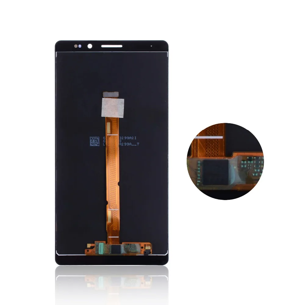 Дисплей для HUAWEI Mate 8 LCD в сборе с тачскрином на рамке 6.0'' черный белый золото кофе мокко