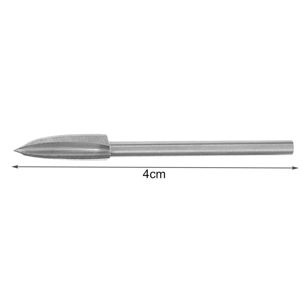 

5Pcs Steel Wood Engraving Carving Drill Bit Woodwork Sculpture Root Cutter Tools carbide tungsten steel grinding head