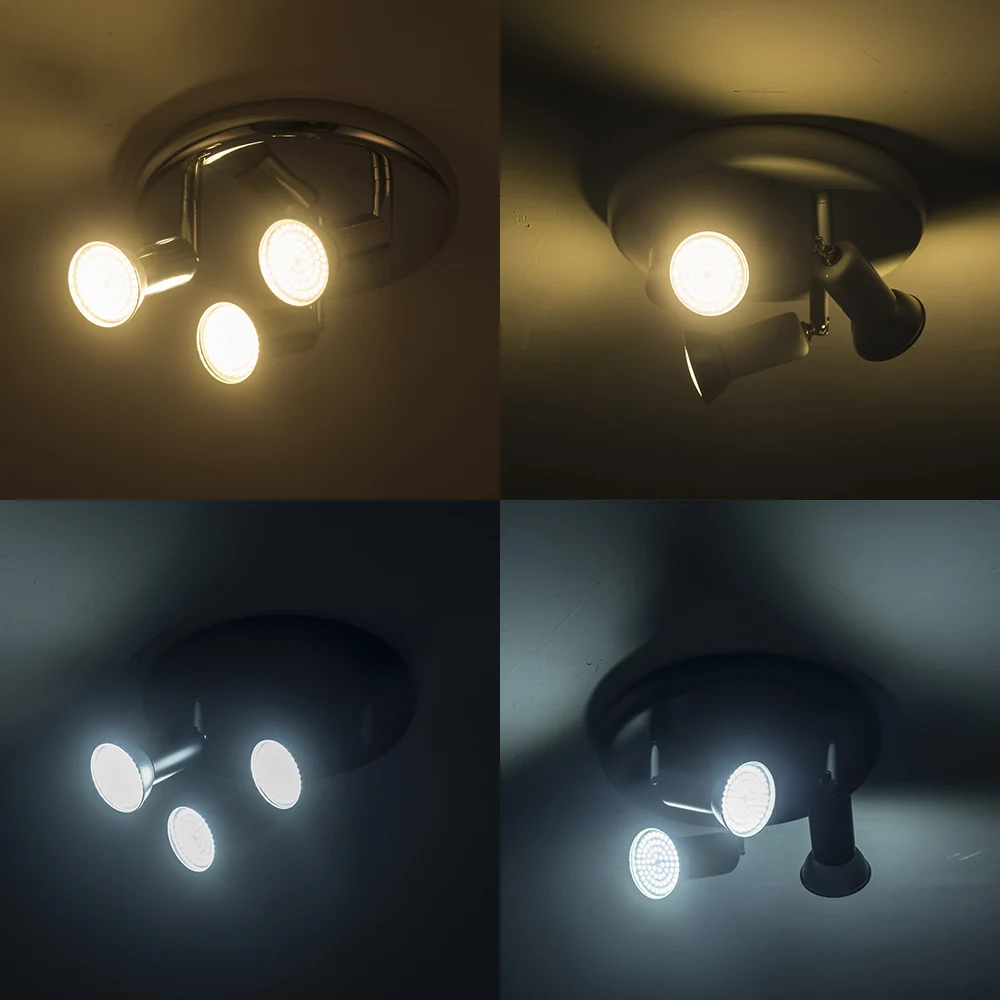 

Surface mounted led Ceiling Spotlight 3 Lights rotatable Modern Decoration Lamps for living room bedroom kitchen home lighting