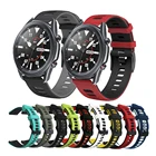 Ремешок для Samsung galaxy watch 3 45 мм, спортивный браслет для наручных часов, двухцветный, 22 мм 46 мм