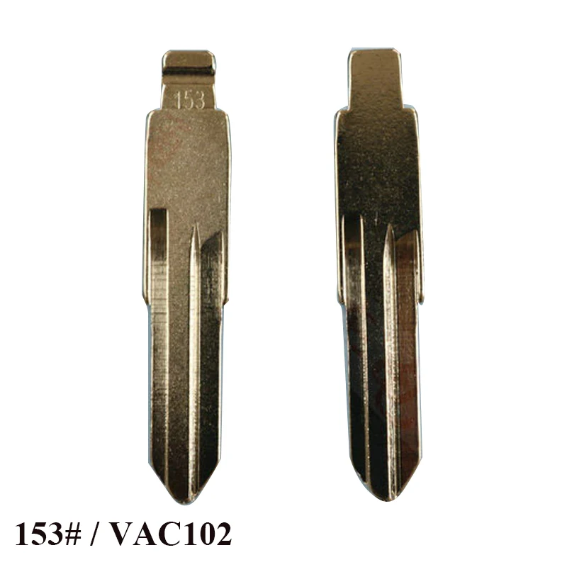 

152 #153 # VAC102 универсальные заготовки ключа для Renual Автомобильный складной пульт дистанционного управления