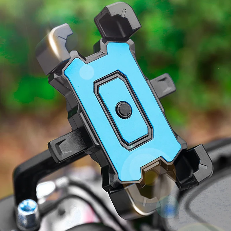 

Bicycle Mobile Phone Holder Anti Shake Rotation Adjustable Smartphone Mount Bracket Motorcycle Bike Phone Navigation Holder